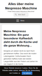 Mobile Screenshot of kapsel-kaffee-maschine.com