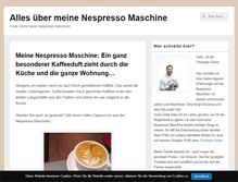 Tablet Screenshot of kapsel-kaffee-maschine.com